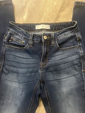 Kancan Women’s Dark Blue Stretch Denim Jeans